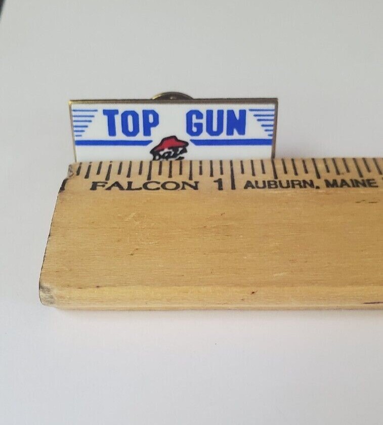 PIZZA HUT RESTAURANT "TOP GUN" Collectible Enamel Lapel or Hat Pin New NOS