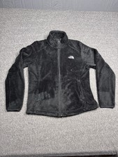 The North Face Fleece Jacket Womens M Black Hiking Full Zip