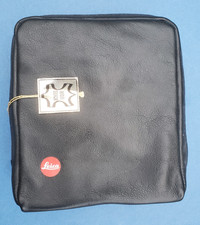 Vintage Original LEICA Binocular Leather Case Germany Fits 10X42 8X42 7X42 More