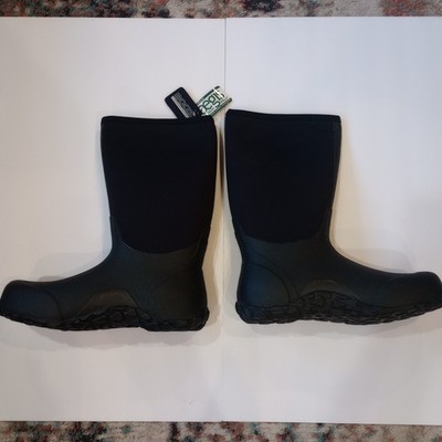 Bogs Mens Classic High + Elemental Comfort Black Boot Size 15 Waterproof 