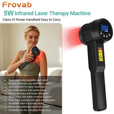 Class IV LLLT Laser Device 808+905nm Dual Wavelength NIR Light Pain Relief Human