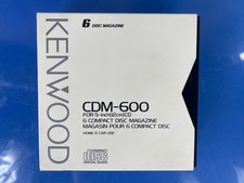   Genuine Kenwood 6 Compact Disc Magazine  CD CDM-600