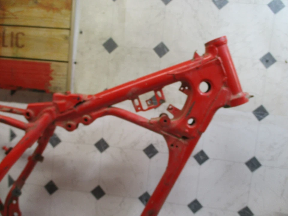 Cuadro principal chasis Yamaha tt350 tt 350 1986 86 Foto 4 de 4