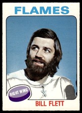 1975-76 O-Pee-Chee Vintage Hockey Bill Flett #349 VIEW SCAN