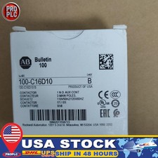 Allen-Bradley 100-C16D10 16 AMP 120VAC COIL IEC Contactor New Factory Sealed