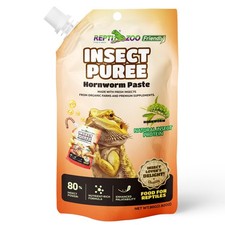 Crested Gecko Food Insect Puree, Hornworm Paste Reptile Food Made with Fresh ...