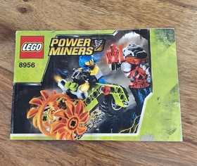LEGO Power Miners: Stone Chopper (8956) -- 100% Complete with Minifigures!