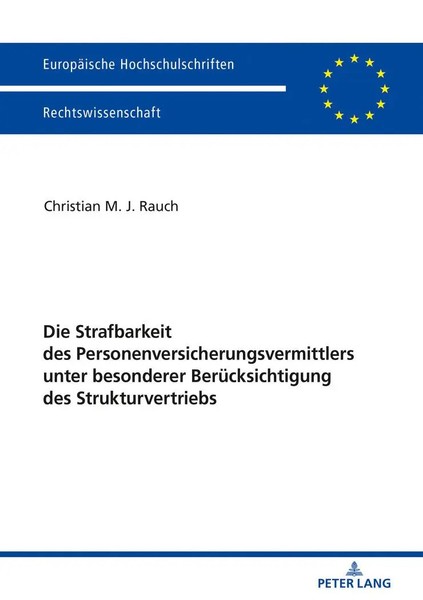 Die Strafbarkeit Des Personenversicherungsvermittlers Unter Besonderer...-image