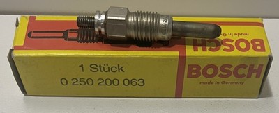 Bosch 0250200063 Glühkerze glow plug passt für VW bougie de préchauffage