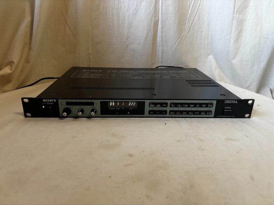SONY MU-R201 STEREO DIGITAL REVERB - Image 2 of 4