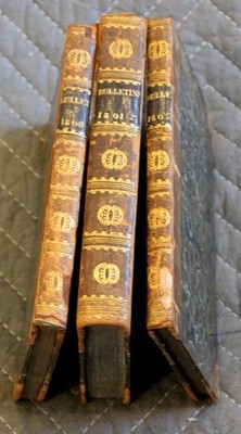 3 Vols British Navy  Bulletins of the Campaigns of 1800-1803  (French/Napoleon)