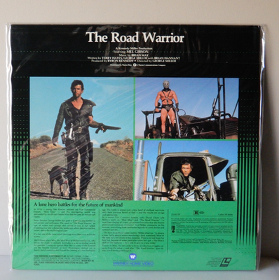 The Road Warrior Laserdisc 1982 Movie (Mad Max 2) 95 min Mel