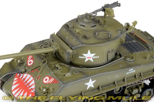 Dragon Models 1:72 M4A3E8 Sherman US Army 89th Tank Btn - Image 3 of 4