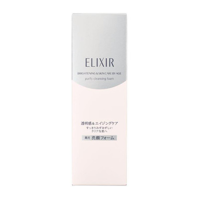 Shiseido ELIXIR WHITE Face Wash Purify Reinigungsschaum Make-up Entferner 145...