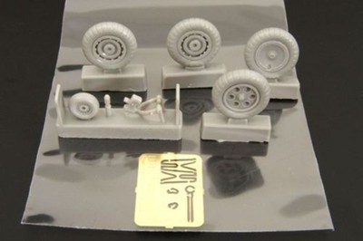 Brengun BRL48037 1:48 Focke-Wulf Fw-190 Early & Late Tail Wheel (je 2)