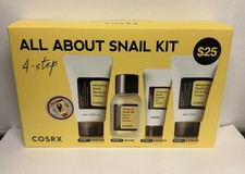 NEW COSRX K-Beauty All About Snail Kit 4-Step Essence Eye Cream Sealed Bottles