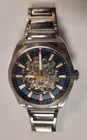 Fossil ME3220 Everett Men's Blue Dial Stainless Steel Automatic Watch
