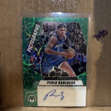 2024 Mosaic Prizm Pictographs Paulo Banchero Orlando Magic 1/5 First Off Print!