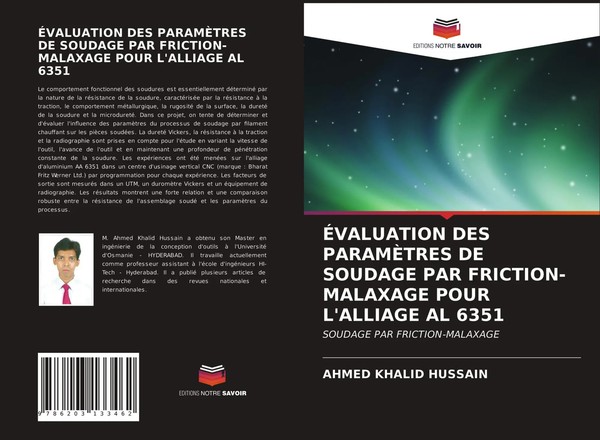 ÉValuation DES ParamÈTres DE Soudage PAR FRICTION-MALAXAGE Pour L'alliage Al...-image