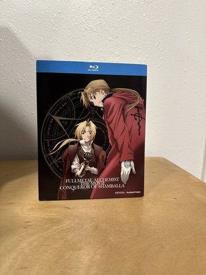 Fullmetal Alchemist The Movie Conqueror Of Shamballa Blu-Ray W/ slipcover Anime