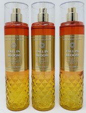 FALL IN BLOOM BATH  BODY WORKS FINE FRAGRANCE BODY MIST 8 FL OZ NEW LOT OF 3