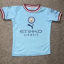 MANCHESTER CITY 2022 2023 HOME 9 HAALAND FOOTBALL SHIRT SOCCER JERSEY S