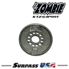 Team Zombie Odd Sizes Thin Low Friction Hardened Spur Gear 64P 81-111T