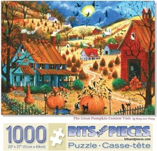 Great Pumpkin 1000 Piece Jigsaw Puzzle for Ad...