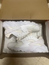Size 5 GS - Nike Huarache Run Low White Pure Platinum