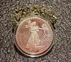 1 oz Saint-Gaudens 999 Fine Silver GSM Round • Classic Liberty-Inspired Design