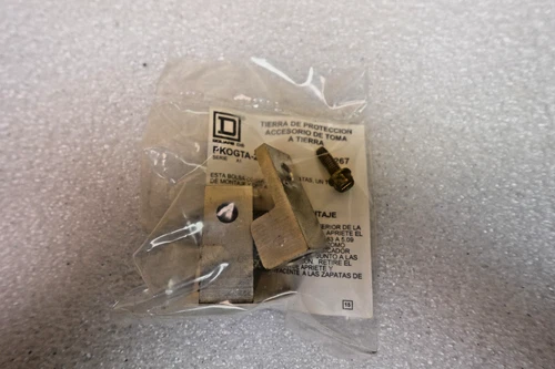 (2) Square D PKOGTA2 Grounding Bar Kit Lot of 2