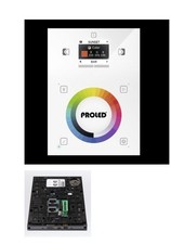 TOUCH CONTROLL Glass weiß 3 RGB DMX ( Sunlit...