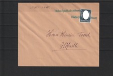 Elsass Brief Not-Stempel Nieder-Spechbach nach Illfurth #1102325