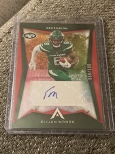 2022 Panini Chronicles - Ascension Autographs Elijah Moore #ASC-ELM Red /100...