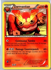 Pokemon Card - Darmanitan Boundaries Crossed 28/149 Uncommon - Mid Era