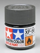 Tamiya Acrylic XF-56 Metallic Grey Paint Jar 81756