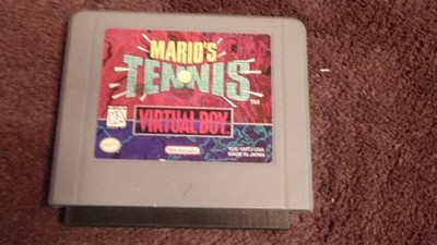 Mario's Tennis (Nintendo Virtual Boy, 1995) Cartridge Only TESTED J