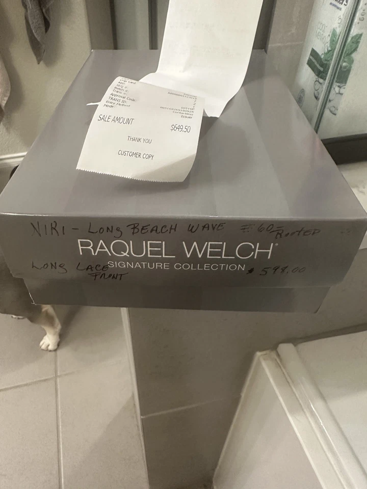 Topper Raquel Welch 18 pulgadas - TRANSFERENCIA PURA, rubio ola playa *nunca usado*   Foto 4 de 4