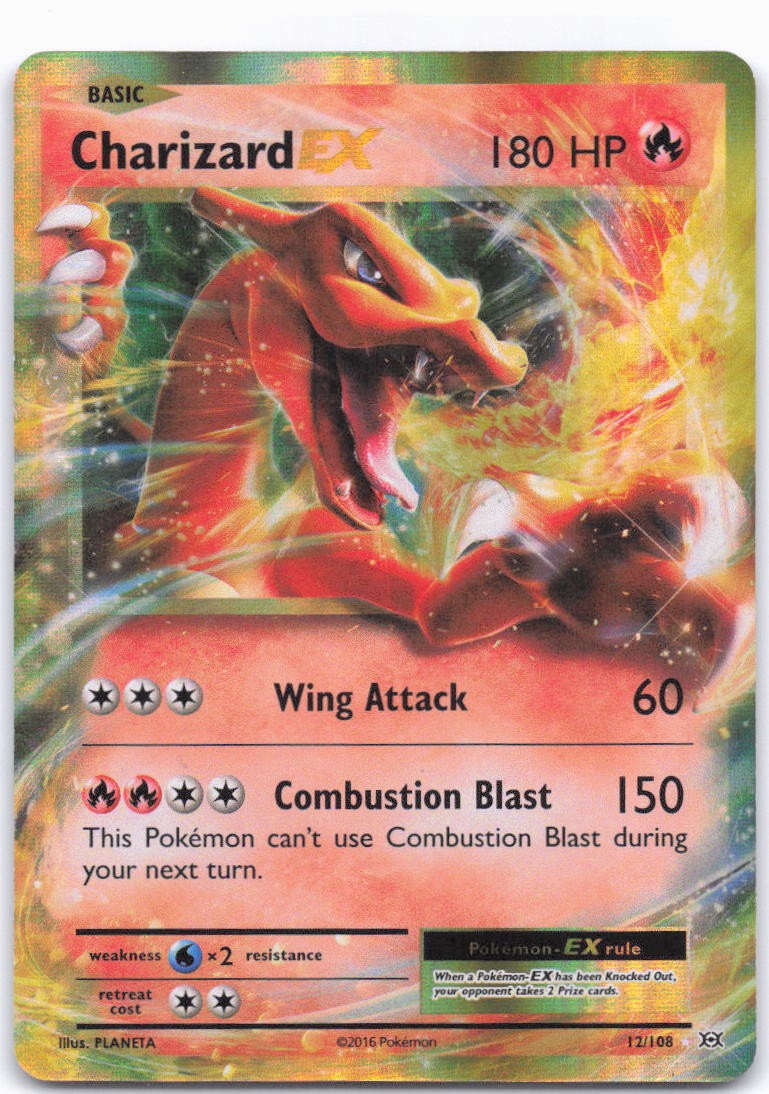 XY - Evolutions #12/108 Charizard EX LP