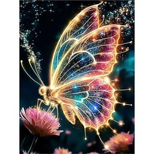 Butterfly Diamond Art Kits for Adults, 5D Butterfly Diamond TRTDNFDP1P13