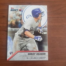 2016 Topps Bunt Corey Seager Rookie Card