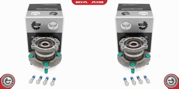 2X Esen SKV Radlager Radlagersatz Hinten Links Rechts FüR Ford Ecosport B-Max-image