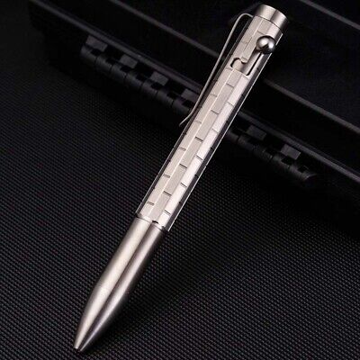 EDC Titanium Alloy Tactical Two Usage Pen Pencil Multi-functional Pocket Tools
