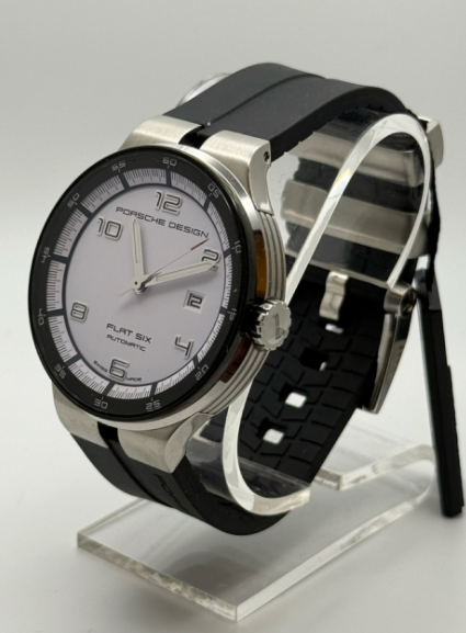Porsche Design Flat Six 44mm Automatic White Dial Men’s Watch P.635042641254