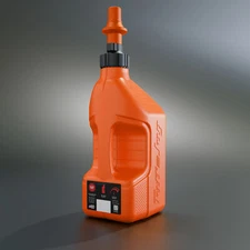 TUFF JUG Utility Container Orange W/ Orange Cap 2.5 Gal OUOR10