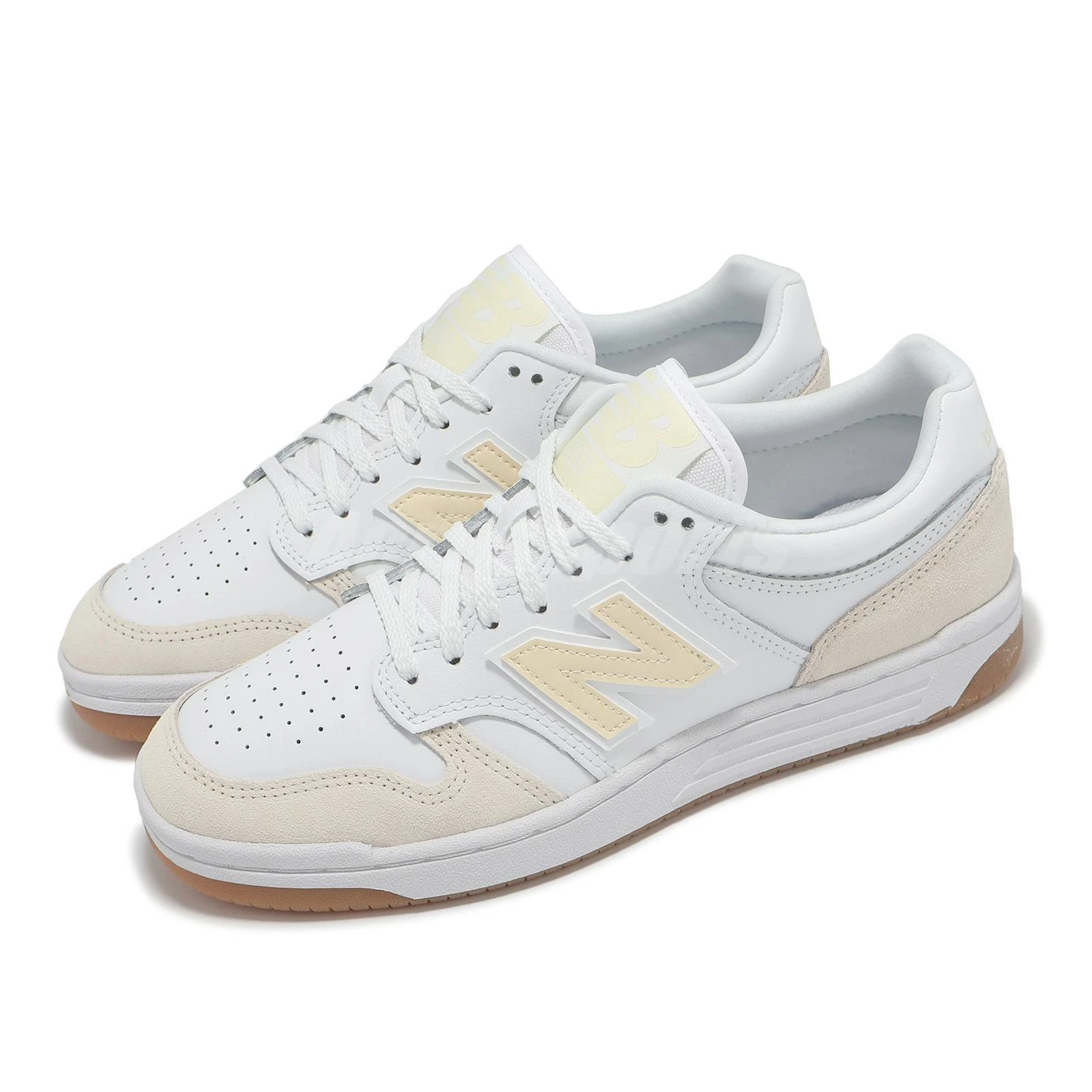 Scarpe New Balance 480NB beige bianco uomo unisex casual lifestyle BB480LGG D