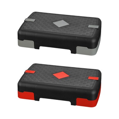 Einstellbare Workout Aerobic Stepper Rutschfeste Textur Trainer Fitness BE.