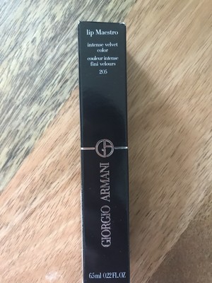 giorgio armani lip maestro 205