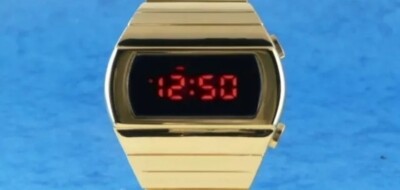 Rare old style modern futuristic 70s seventies space age mens led