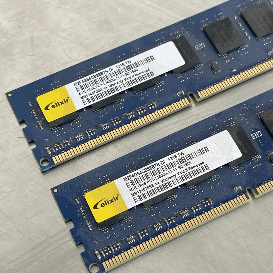 Elixir M2F4G64CB8HG5NCG (PC3-12800 (DDR3-1600), DDR3 RAM, 1333 MHz, DIMM) RAM... - Image 2 of 4